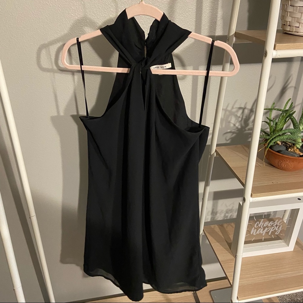 Black cocktail dress
